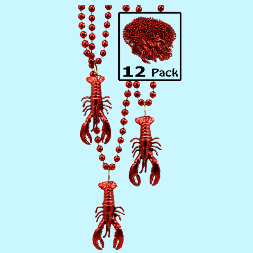 7.5mm 33" Crawfish Beads